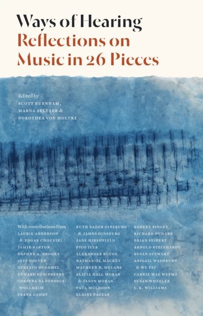 Dorothea von Moltke, Marna Seltzer, Scott Burnham - Ways of Hearing, E-bok