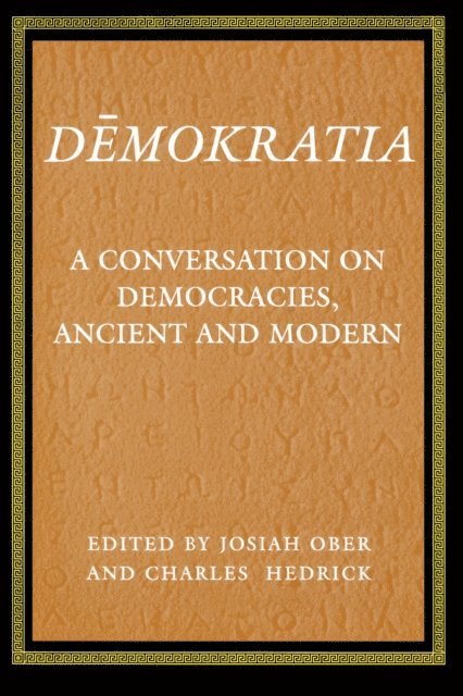 Charles Hedrick, Josiah Ober - Demokratia, E-bok