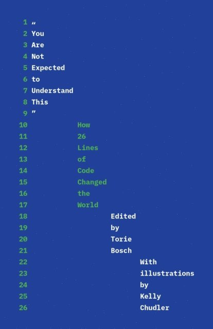 Torie Bosch - &quote;You Are Not Expected to Understand This&quote;, E-bok