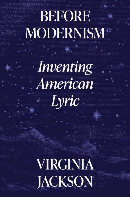 Virginia Jackson - Before Modernism, E-bok