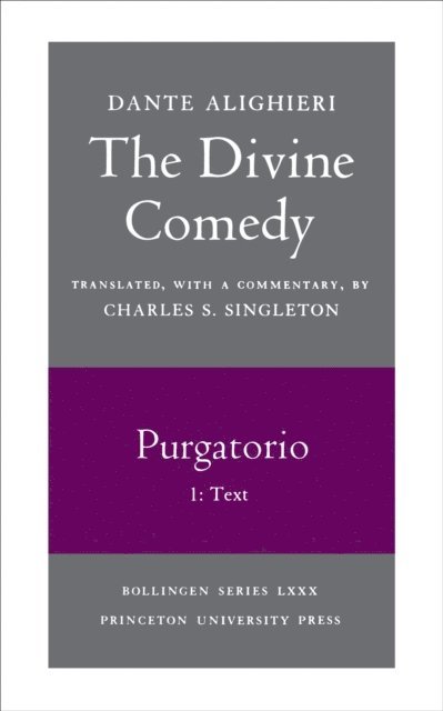 Dante Alighieri - Divine Comedy, II. Purgatorio, Vol. II. Part 1, E-bok