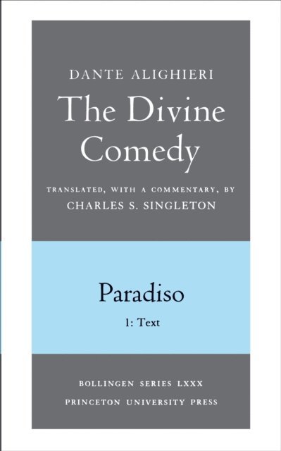 Dante Alighieri - Divine Comedy, III. Paradiso, Vol. III. Part 1, E-bok