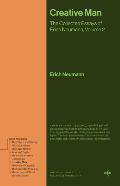Erich Neumann - Creative Man, E-bok