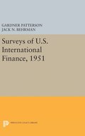 Surveys of U.S. International Finance, 1951