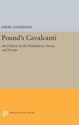David Anderson - Pound's Cavalcanti, Inbunden