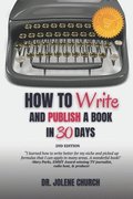 How to Write and Publish a Book in 30 Days