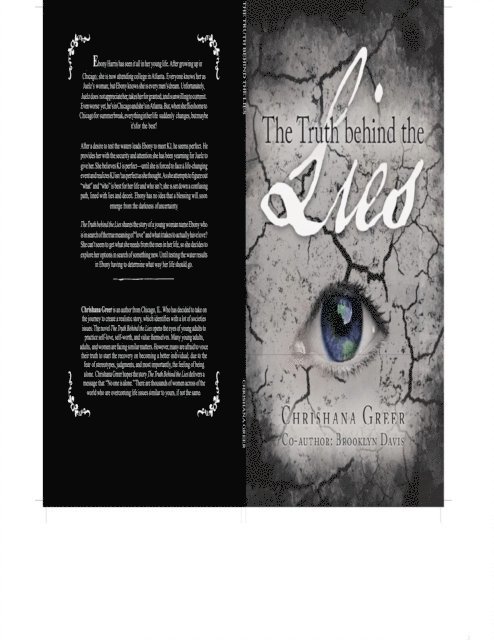 Brooklyn M Davis, Chrishana M Greer - Truth Behind The Lies, E-bok. Tillgänglighet: Lägg i varukorg