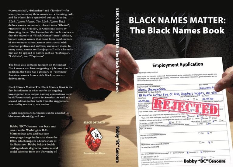 Bobby Cenoura, Robert Fuhrman - Black Names Matter, E-bok