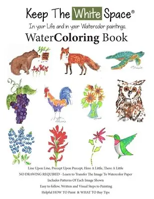 WaterColoring Book from Keep The White Space and Artist KMcElwaine