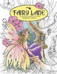 Barbara Lanza - Fairy Lane: Enchanting Fairies to Color, Häftad