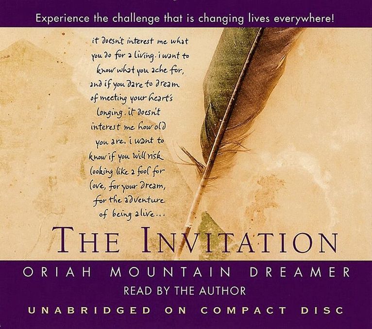 Mountain Dreamer Oriah - Invitation (Read By The Author; Unabridged) (4 Cd), Övrigt