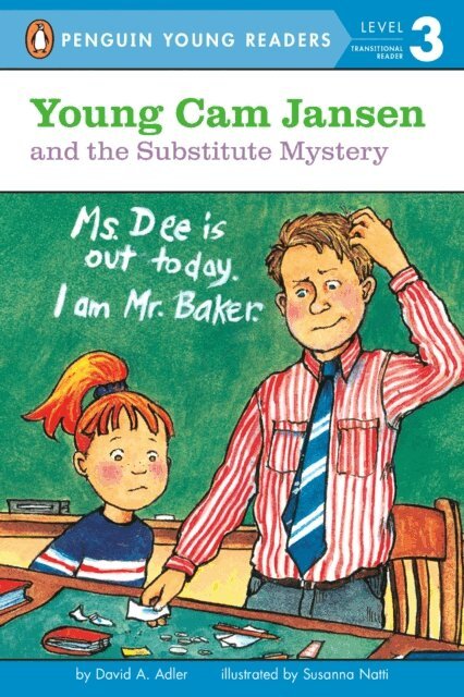 David A. Adler - Young Cam Jansen and the Substitute Mystery, E-bok