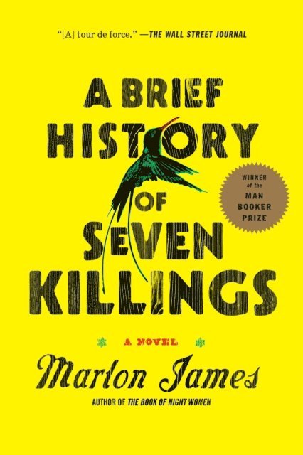 Marlon James - Brief History of Seven Killings (Booker Prize Winner), E-bok