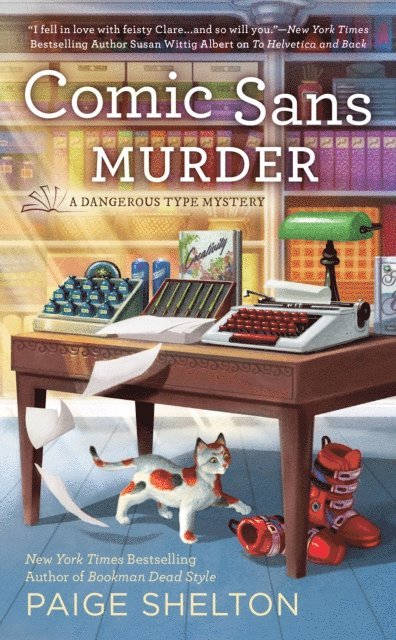 Paige Shelton - Comic Sans Murder, E-bok