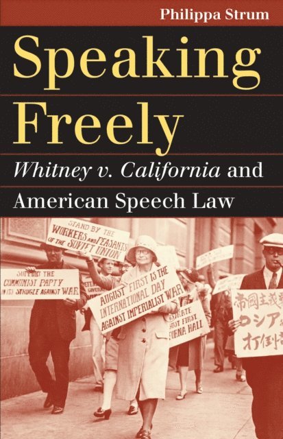 Philippa Strum - Speaking Freely, E-bok