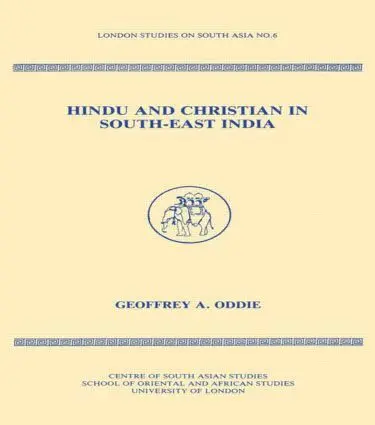 Hindu and Christian in South-East India