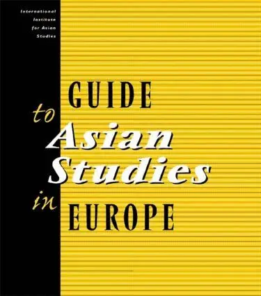 International Institute Of Asian Studies Iias - Guide to Asian Studies in Europe, Häftad. Tillgänglighet: Lägg i varukorg