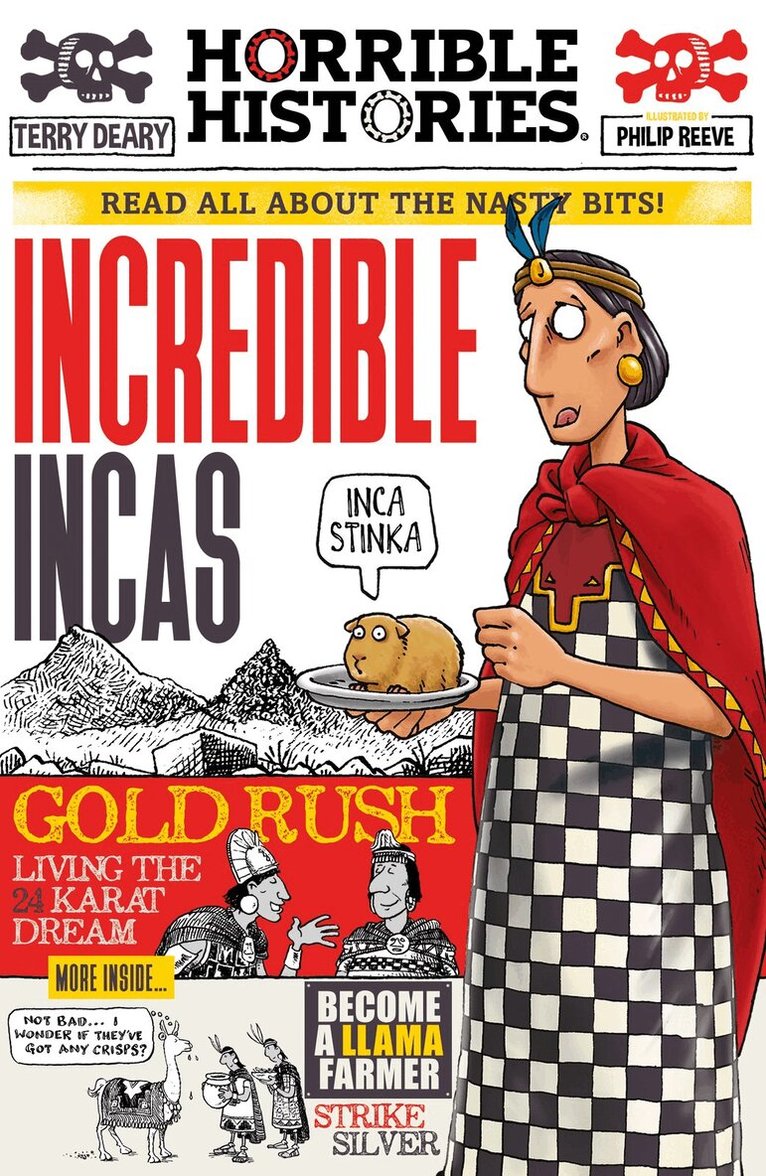 Terry Deary - Incredible Incas (newspaper edition), Häftad