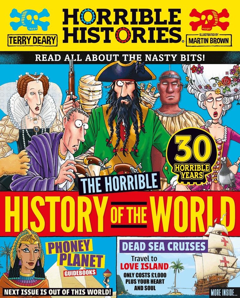 Terry Deary - Horrible History of the World (newspaper edition), Häftad