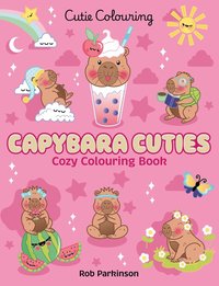 Capybara Cuties: Colouring Book
