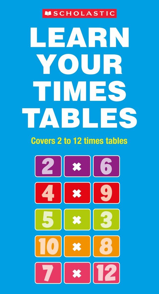 Scholastic - Learn Your Times Tables, Häftad