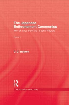 Japanese Enthronement Ceremonies