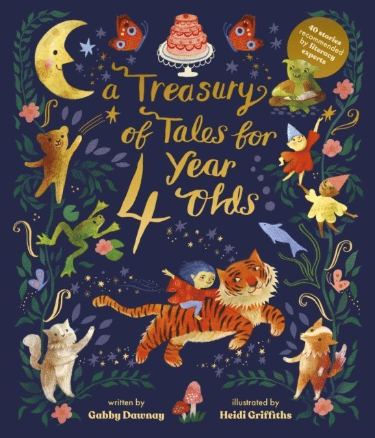 Gabby Dawnay - Treasury of Tales for Four-Year-Olds, E-bok