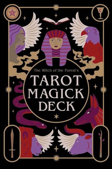 Witch of the Forest's Tarot Magick Deck av Lindsay Squire, Lindsay Squire Illustrated by Viki Lest