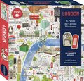 Pieces of London: A Hidden-Location Jigsaw with 20 Shaped Pieces