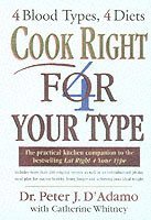 Peter D'Adamo - Cook Right 4 Your Type, Häftad
