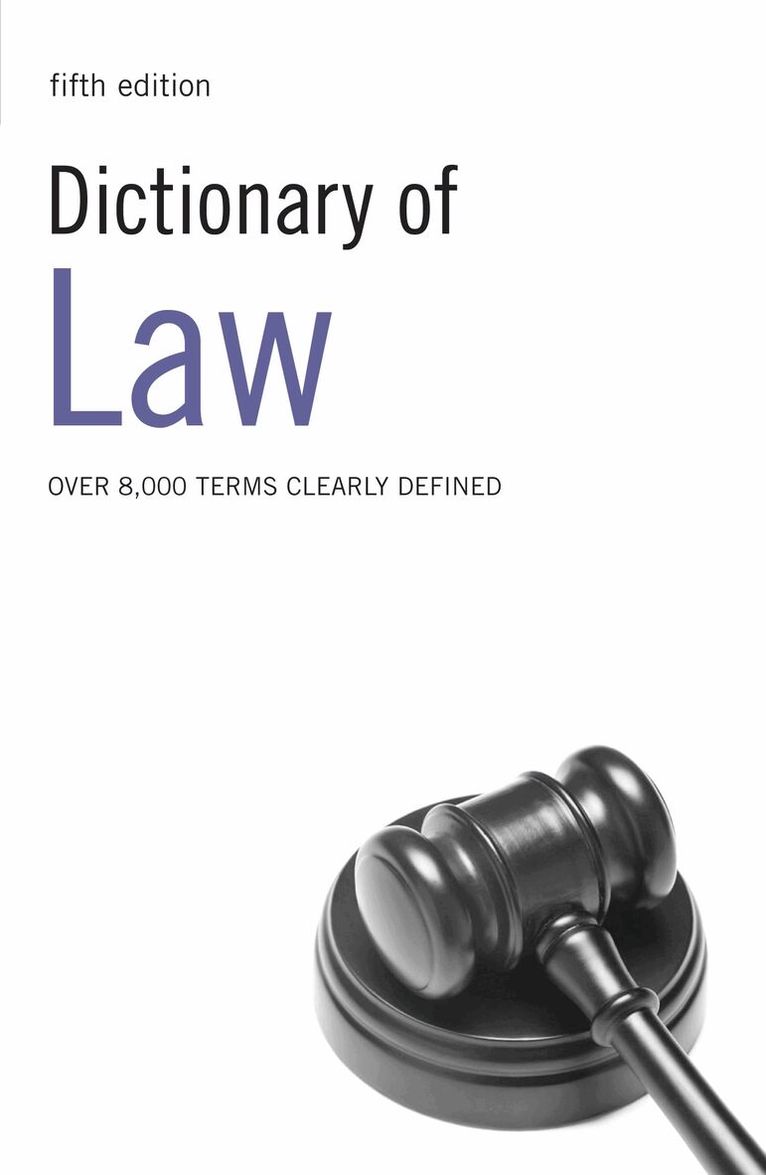 Ned Beale - Dictionary of Law, Häftad