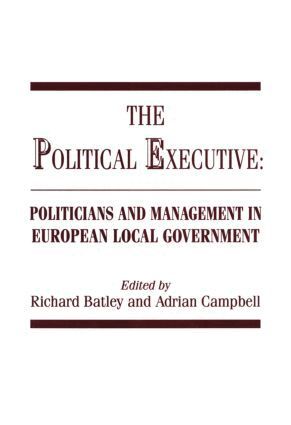 Richard Batley, Adrian Campbell - Political Executive, Inbunden