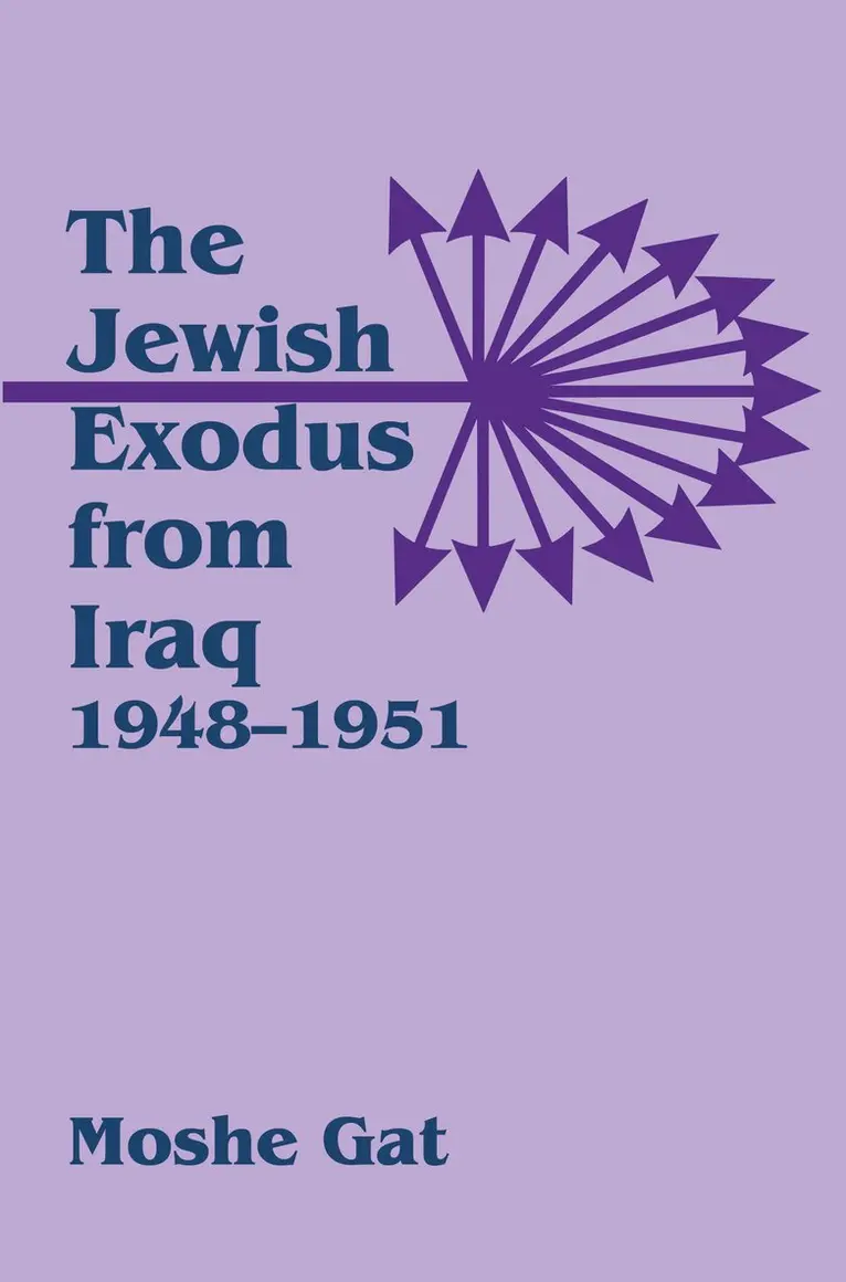 Moshe Gat - Jewish Exodus from Iraq, 1948-1951, Inbunden. Tillgänglighet: Lägg i varukorg