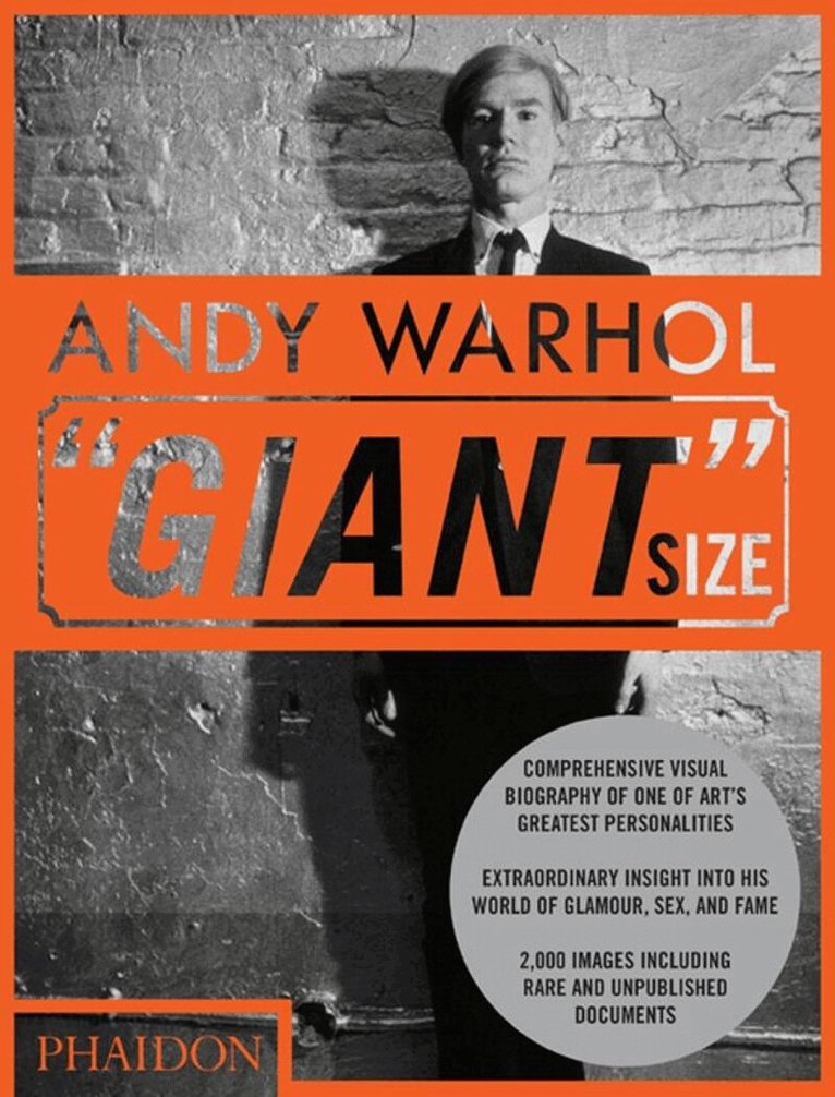 Steven Bluttal, Kenneth Goldsmith - Andy Warhol "Giant" Size, Inbunden