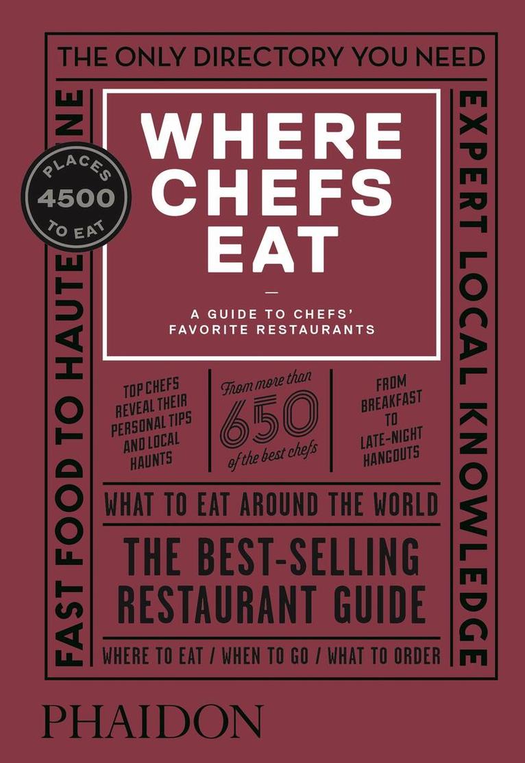 Joe Warwick - Where Chefs Eat, Inbunden