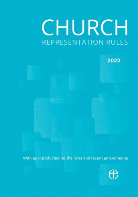 Church of England - Church Representation Rules 2022, E-bok
