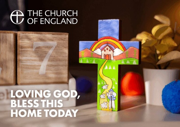 Church of England - Blessing of a Home Prayer Card, Övrigt. Tillgänglighet: Lägg i varukorg
