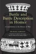 Battle and Battle Description in Homer