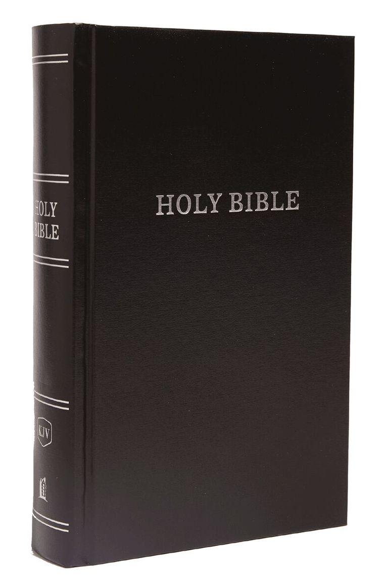 Thomas Nelson - KJV, Pew Bible, Large Print, Hardcover, Black, Red Letter, Comfort Print, Inbunden