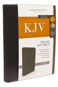 KJV Holy Bible: Deluxe Gift, Black Leathersoft, Red Letter, Comfort Print: King James Version
