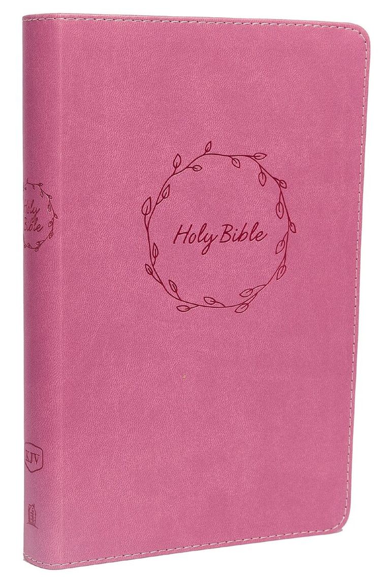 Zondervan - KJV Holy Bible: Deluxe Gift, Pink Leathersoft, Red Letter, Comfort Print: King James Version, Inbunden