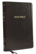 KJV Holy Bible: Large Print Thinline, Black Leathersoft, Red Letter, Comfort Print: King James Version