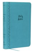 KJV Holy Bible: Value Large Print Thinline, Teal Leathersoft, Red Letter, Comfort Print: King James Version