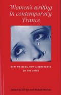 WomenS Writing in Contemporary France