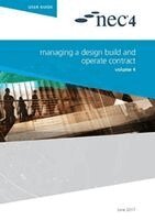 NEC NEC - NEC4: Managing a Design Build and Operate Contract, Häftad. Tillgänglighet: Lägg i varukorg