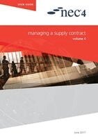 NEC NEC - NEC4: Managing a Supply Contract, Häftad. Tillgänglighet: Lägg i varukorg