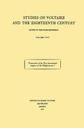 Transactions of the First International Congress on the Enlightenment