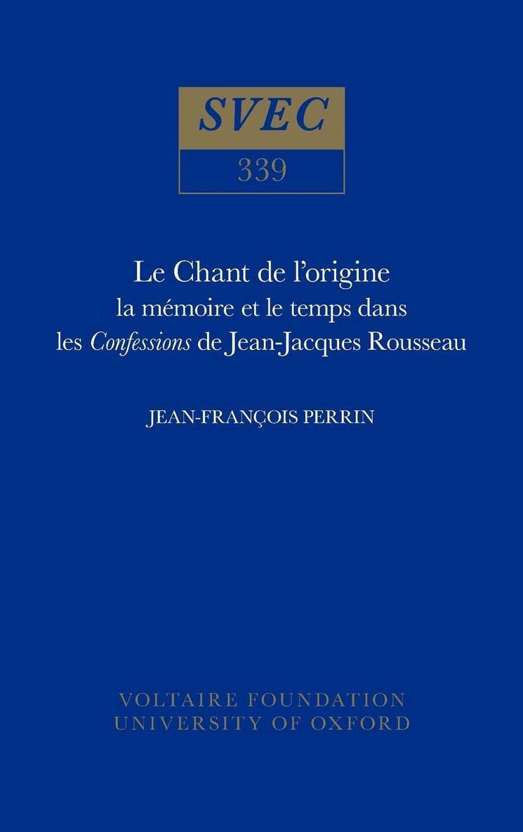 Jean-François Perrin - Le Chant de l'origine, Inbunden