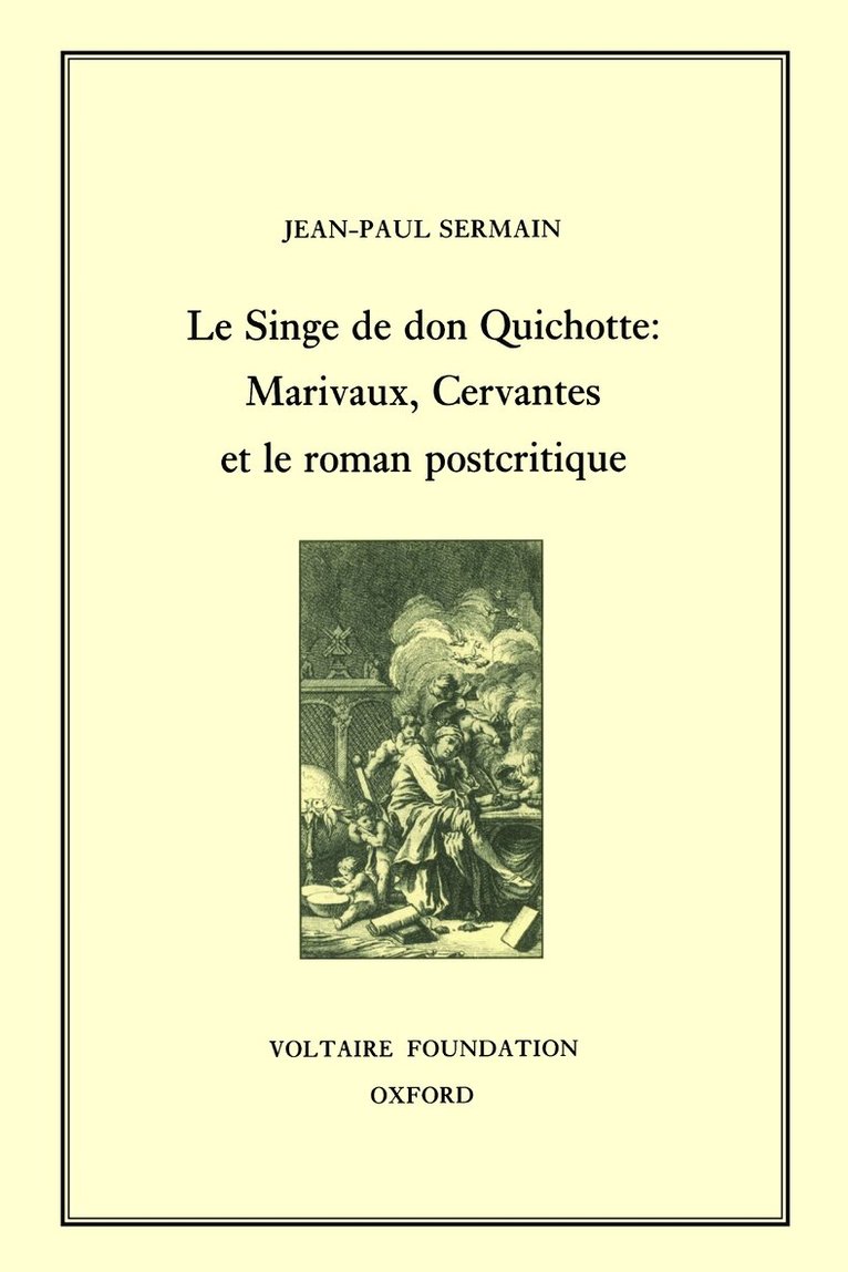 Jean-Paul Sermain - Singe de Don Quichotte, Inbunden
