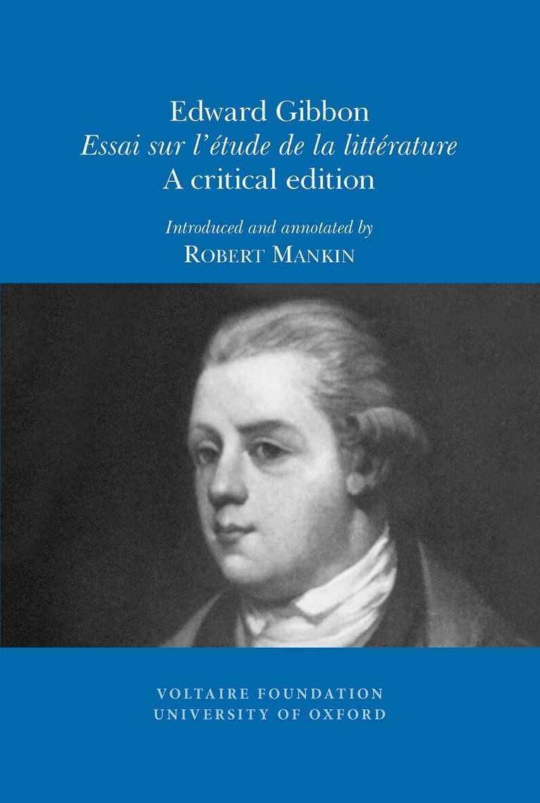 Edward Gibbon, 'Essai Sur L'étude De La Litterature'